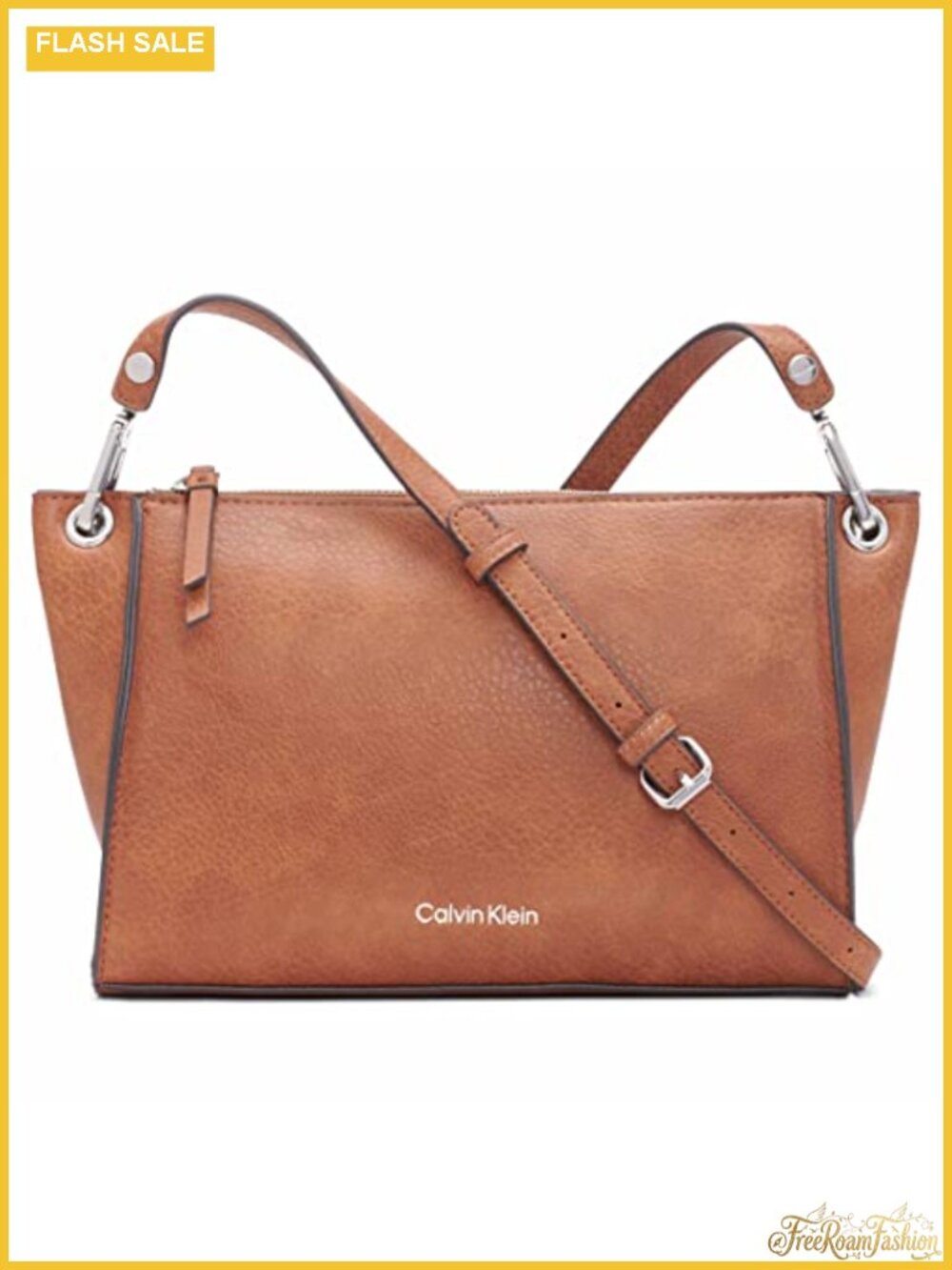 Reyna Crossbody Handbag Vegan Leather Adjustable Strap Casual Travel